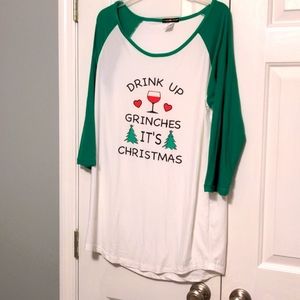Holiday night shirt